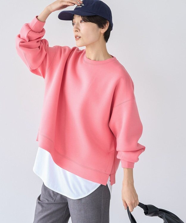 AMERICAN HOLIC サイドスリットポンチプルオーバー Pink