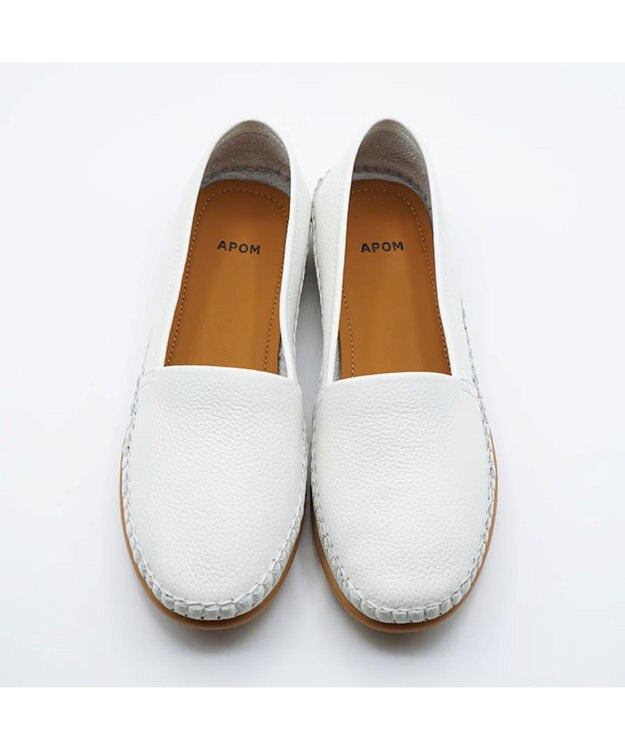 APOM アンライニングモカシン15 ホワイト
