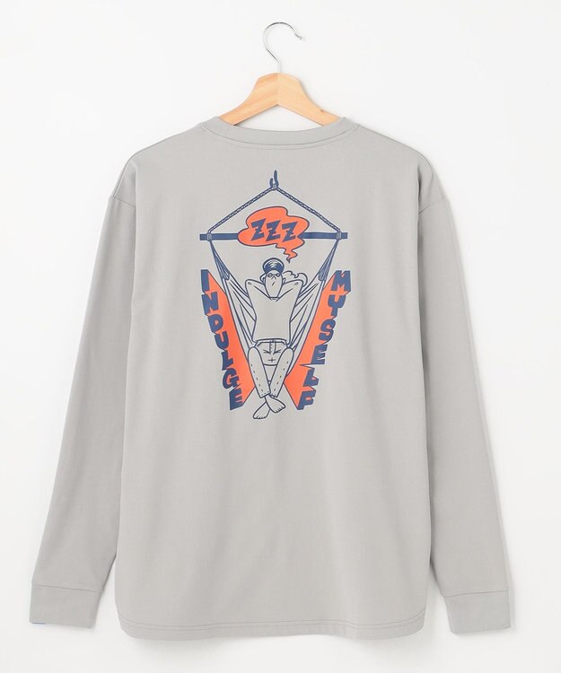 SHARE PARK LADIES 【UNISEX】UVカット アートコラボロングTシャツ〈Hammock〉（S・Mサイズ） グレー