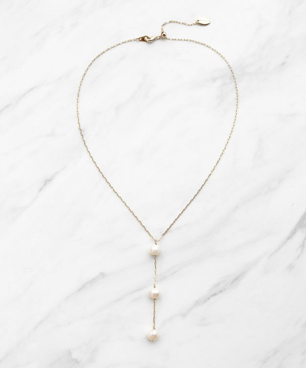 TOCCA TROIS PERLE NECKLACE ネックレス ゴールド系