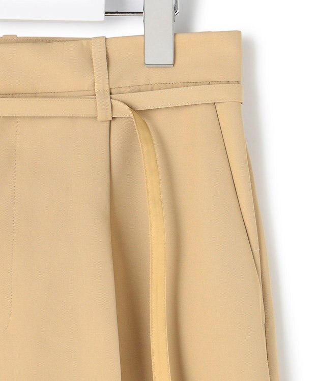 ICB L 【WEB＆一部店舗限定・撥水加工・洗える】C0SoftTwill ワイドパンツ チノ