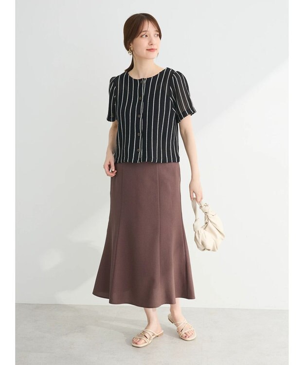 Green Parks ラッセルレースカットプルオーバー Black