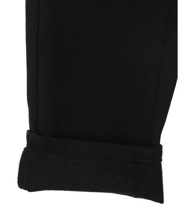 earth music&ecology 裏起毛スキニーパンツ Black