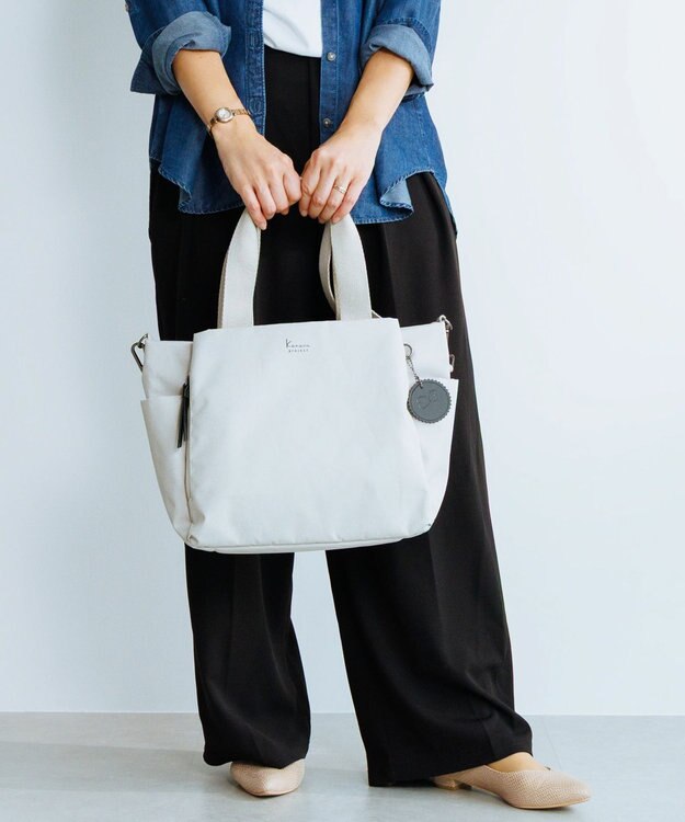 ACE BAGS & LUGGAGE Kanana project COLLECTION サリールトーン ショルダーバッグ  2way 20174 カナナプロジェクトコレクション サンドベージュ