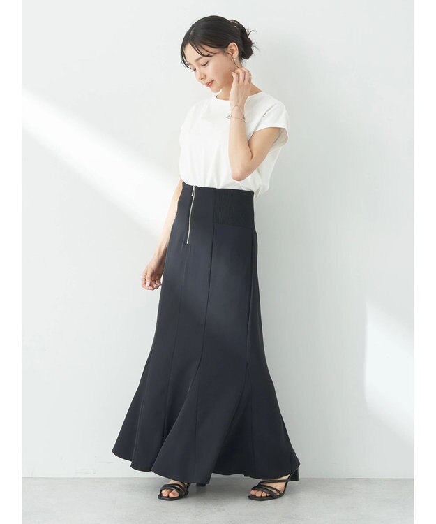 earth music&ecology フレンチＴ Off White