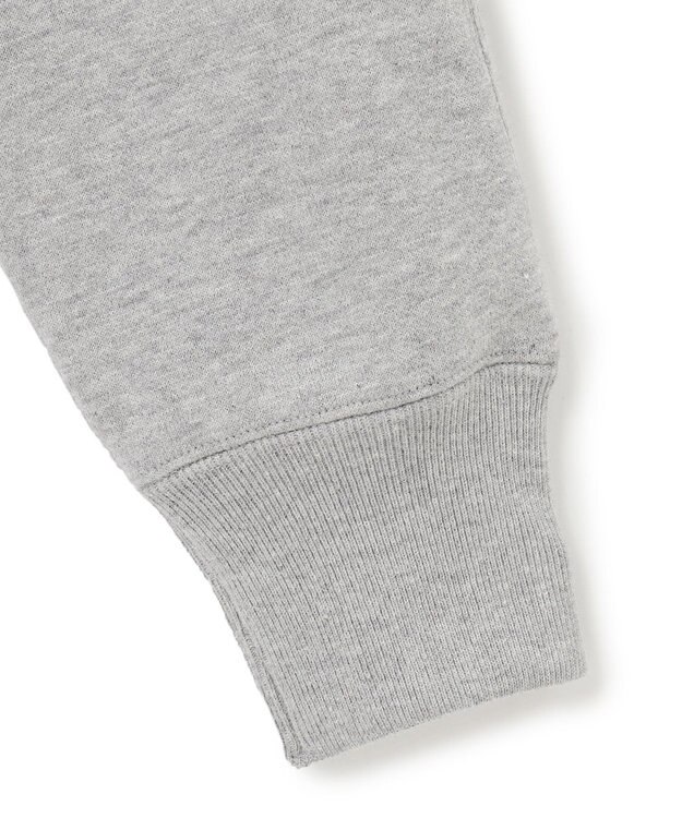 23区 【洗える】オーガニックコットンテリー ジップアップ フーディー ライトグレー系