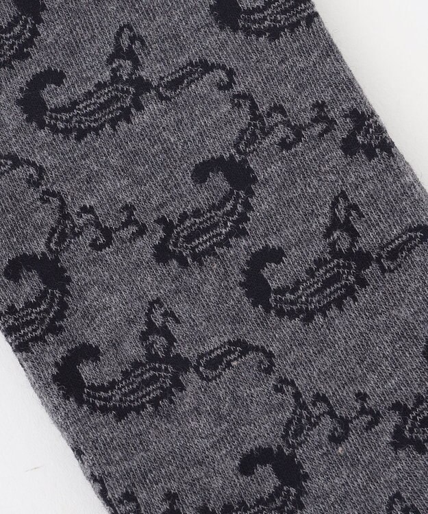 JOSEPH HOMME ペイズリー　ソックス グレー系3