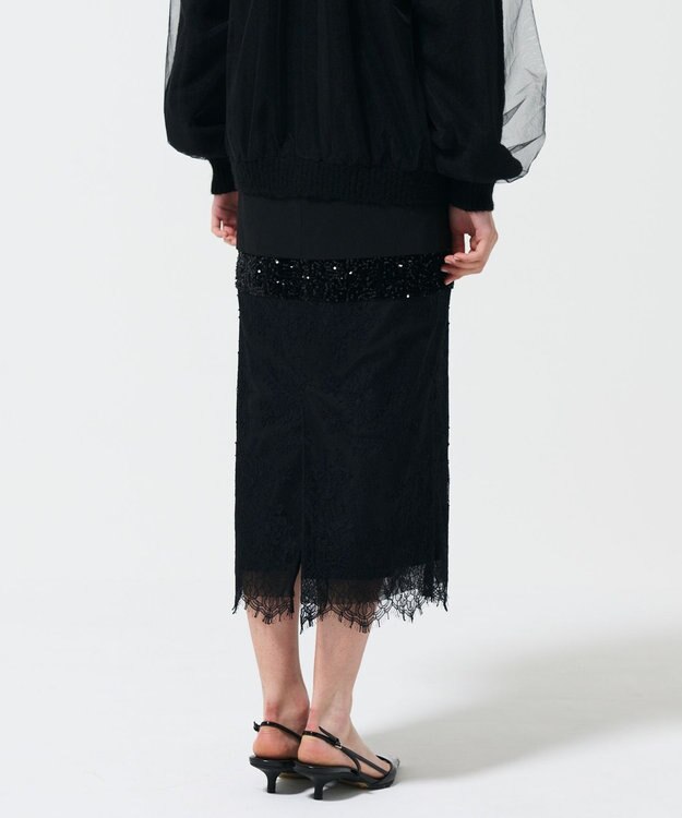 GRACE CONTINENTAL コンビタイトスカート ブラック