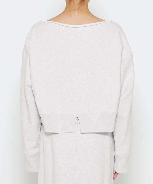 uncrave スウェット ショートトップス（uncrave WHITE） ライトグレー