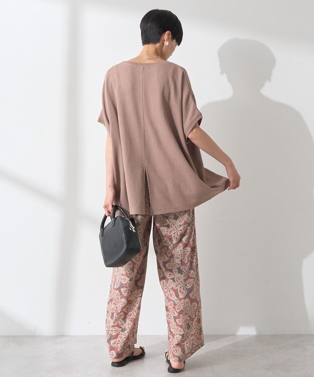 AMERICAN HOLIC ワッフルＡラインプルオーバー Mocha