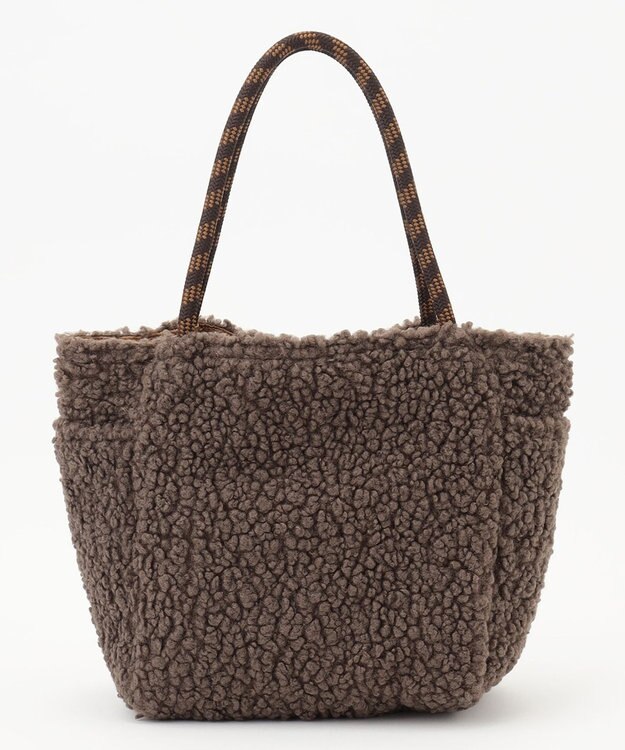 23区 NOMADIS SAC ボアミニ トート バッグ ダークブラウン系