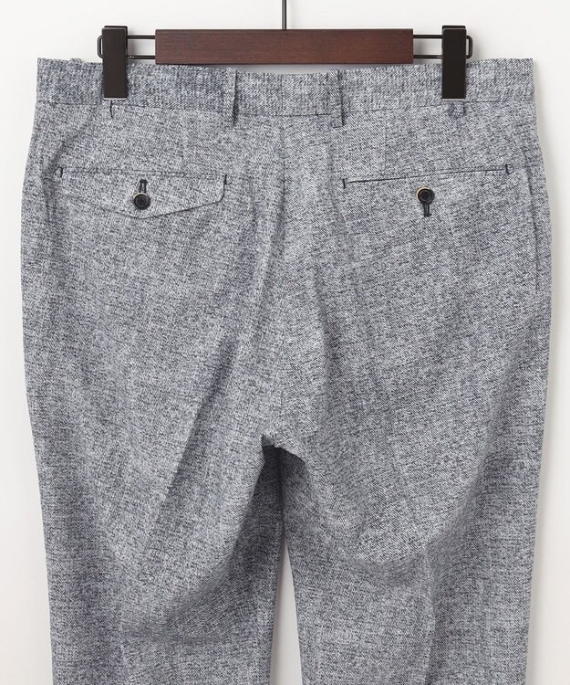 JOSEPH ABBOUD 【ウエストも伸びる/驚きの多機能性】ドライサッカー パンツ ライトグレー系