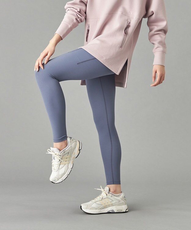 Chacott Boost サイドポケットレギンス ネイビー