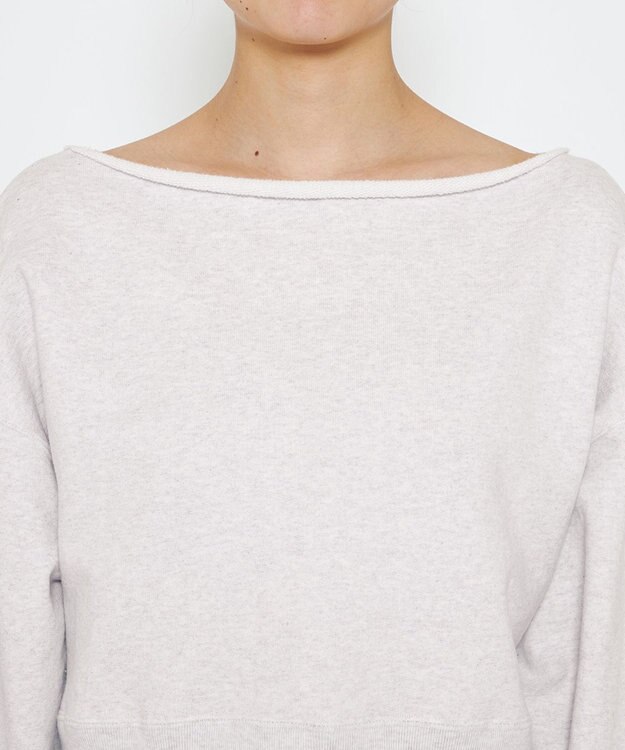 uncrave スウェット ショートトップス（uncrave WHITE） ライトグレー