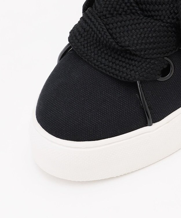 TOCCA BIGRIBBON CANVAS SNEAKERS スニーカー ブラック系