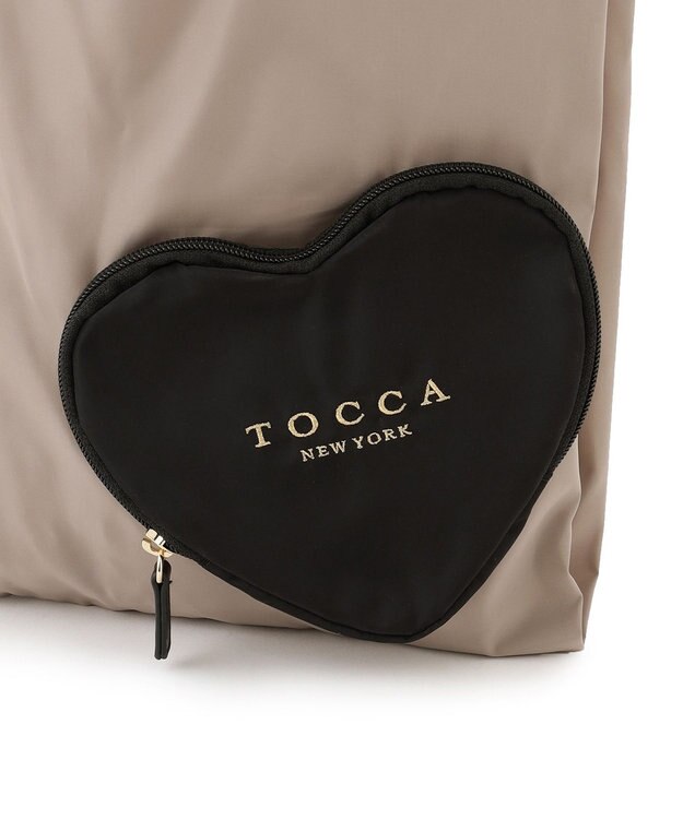 TOCCA 【八木アリサさん着用】【WEB＆一部店舗限定・A4サイズ対応】AVEC CUORE ECOBAG エコバッグ ブラウン系