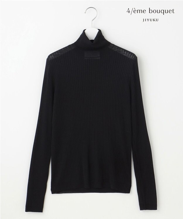 自由区 【カトリエムブーケ】Laine transparente シアーインナー ブラック