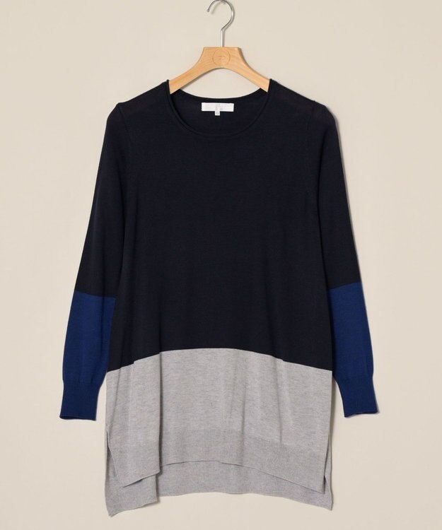 ONWARD Reuse Park 【自由区】ニット春夏 ネイビー