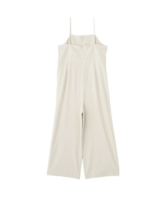AMERICAN HOLIC 【2点セット】ロングレースジレ+サロペット Off White