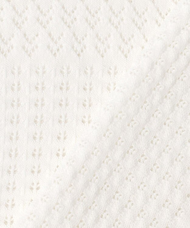 組曲 L 【先行予約】プティスカラレーシー ニット ホワイト系