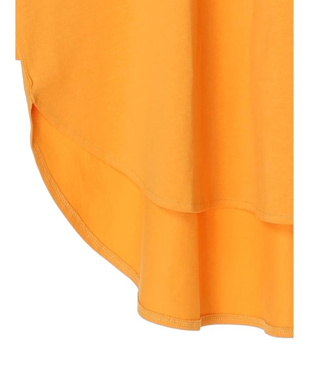 Green Parks バックカシュクール長袖チュニック Orange