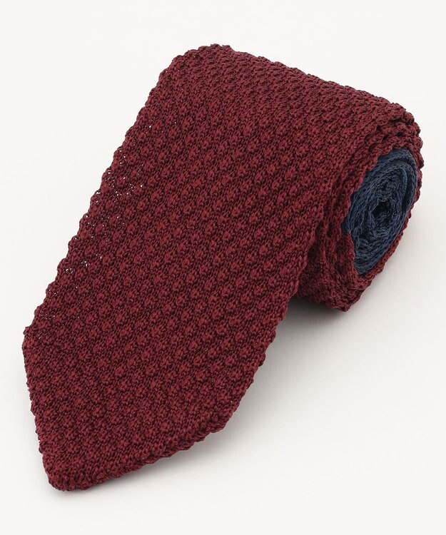 J.PRESS MEN 【J.PRESS ORIGINALS】Silk Knit Tie ワイン系