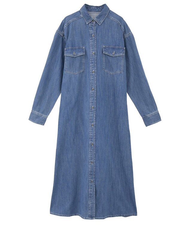 AMERICAN HOLIC デニムシャツワンピース Indigo