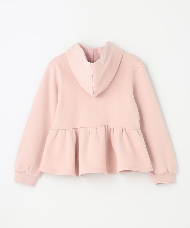 組曲 KIDS 【110-140㎝】バックフリル パーカー ピンク系