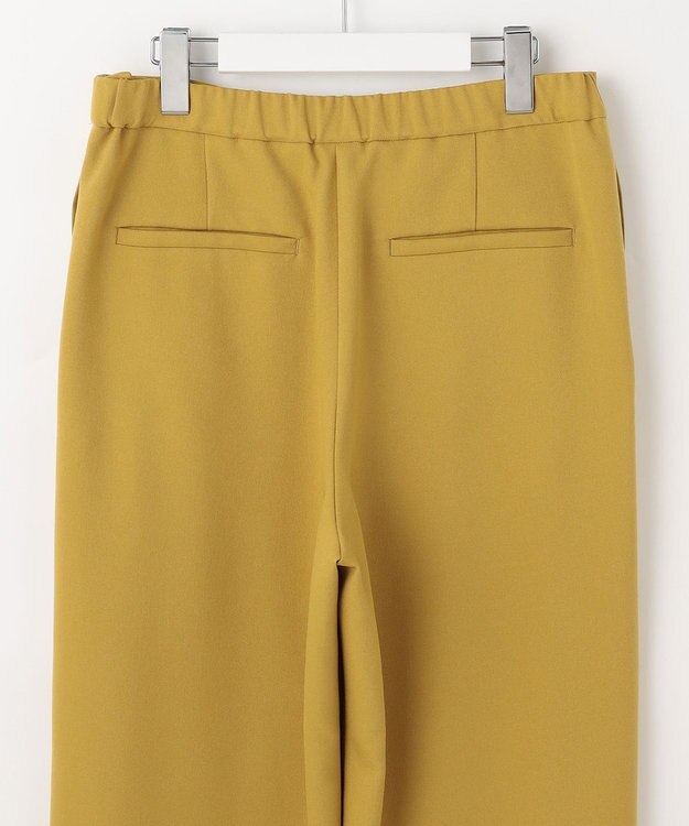自由区 S 【カタログ掲載】Peソフトツイルラップワイド パンツ マスタード