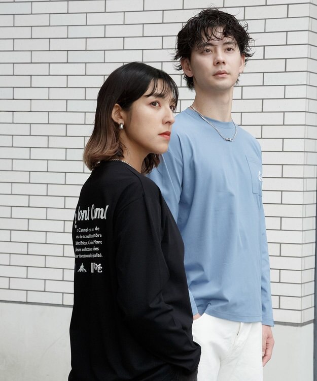 SHARE PARK LADIES 【UVケア・吸水速乾・ストレッチ・軽量 】バックプリントTシャツ（S・Mサイズ） ブラック系