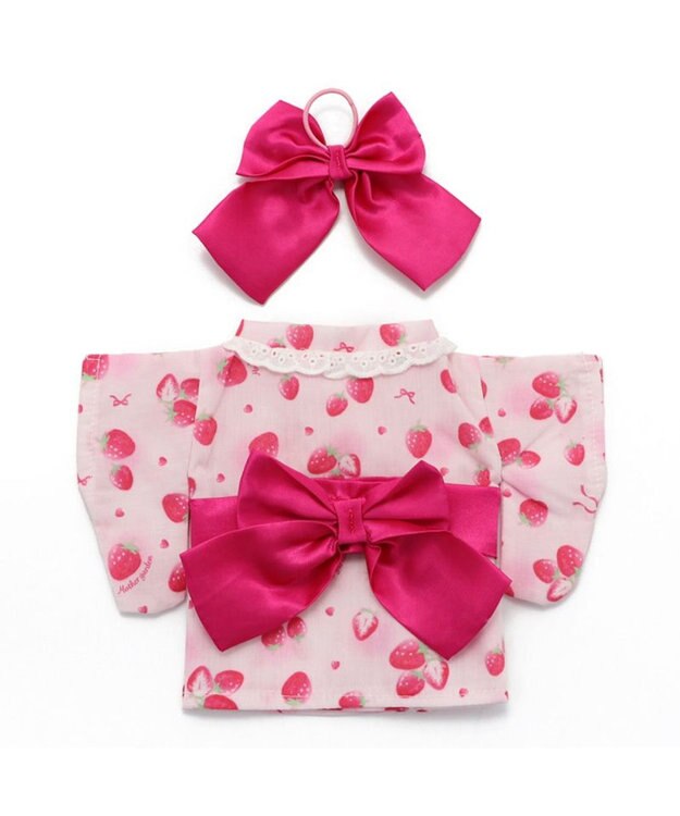 Mother garden プチマスコット Ｓサイズ 用 着せ替えお洋服 《 ユニコーン浴衣 / 野いちご浴衣 》 単品 野いちご