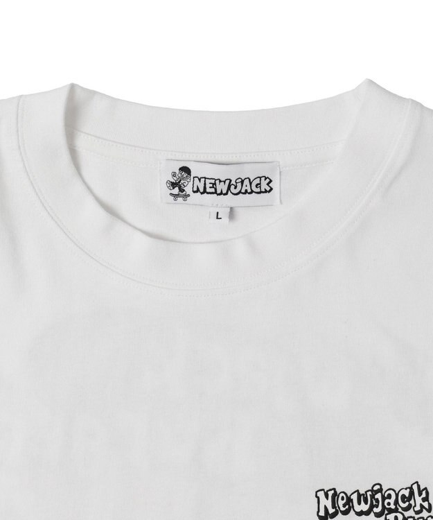 WEGO 別注NEW　JACKグラフィックT（LS） ホワイト