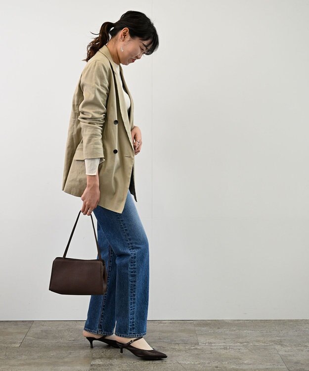 woadblue <坪田あさみさんコラボ＞THE STRAIGHT MIDBLUE