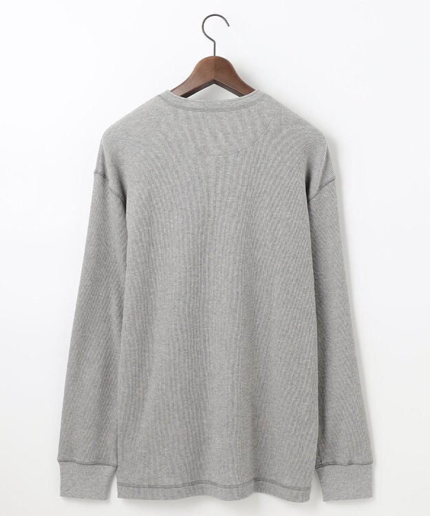 JOSEPH ABBOUD MOUNTAIN 【SPACE／UNISEX】OGコットンワッフル カットソー ライトグレー系