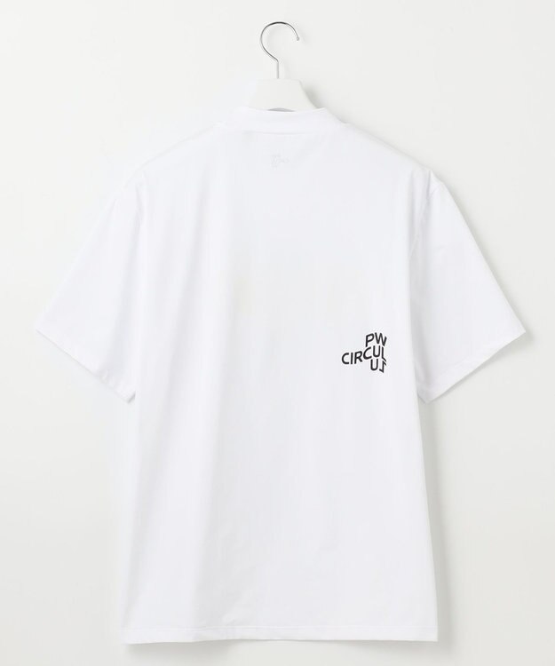 PW CIRCULUS 【UVカット / 吸水速乾 / 伸縮性抜群】【MEN】アニマルフォトモック T ホワイト系