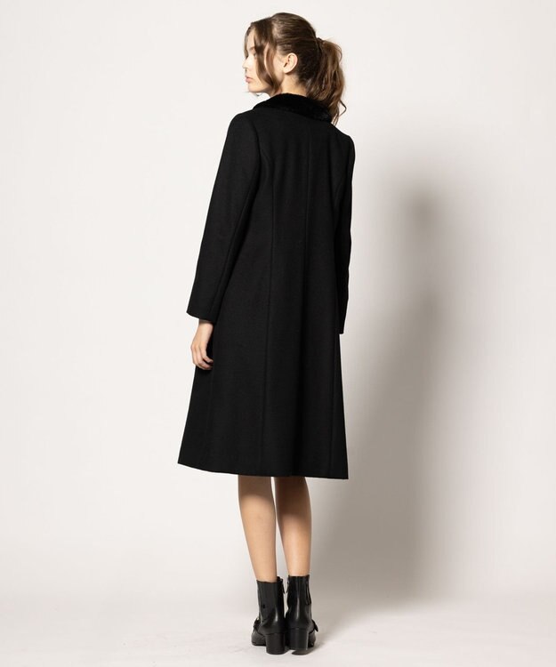 TOCCA TWINKLE WINTER NIGHT ウールカシミヤコート ブラック系