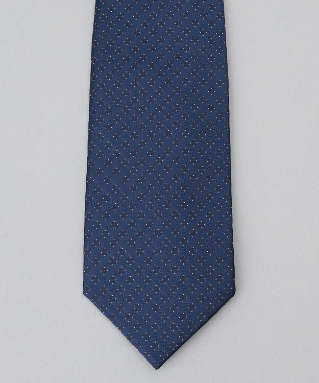 GOTAIRIKU GOTAIRIKU別注【日本製】シルク ネクタイ_ピンドット ネイビー系8