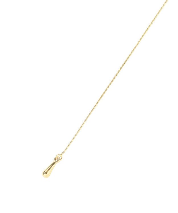 YECCA VECCA ウェーブメタルコードネックレス Gold
