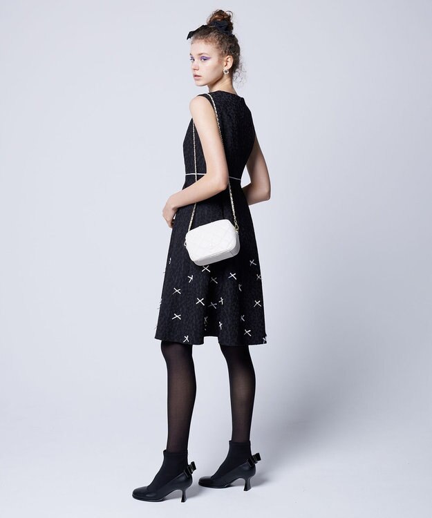 TOCCA 【洗える！】RIBBONS ドレス ブラック系