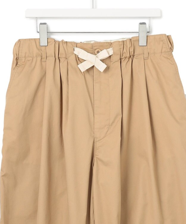 J.PRESS YORK STREET 【UNISEX】バギーフィットパンツ ベージュ系