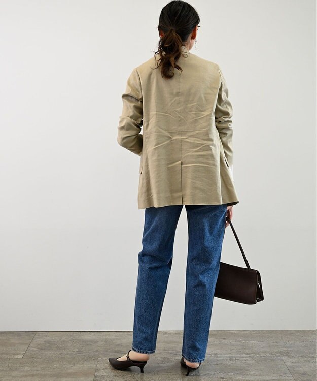 woadblue <坪田あさみさんコラボ＞THE STRAIGHT MIDBLUE