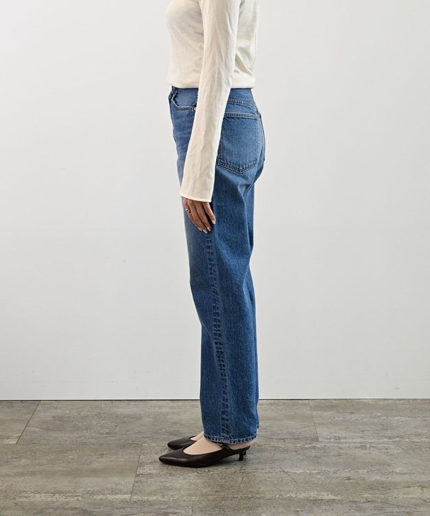 woadblue <坪田あさみさんコラボ＞THE STRAIGHT MIDBLUE