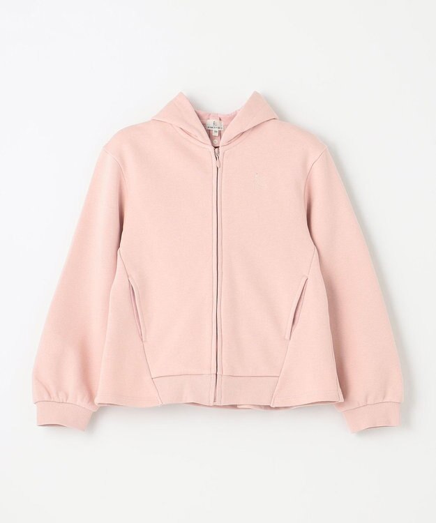 組曲 KIDS 【110-140㎝】バックフリル パーカー ピンク系