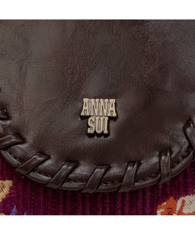 ANNA SUI マデリーン ハンドバッグ ボルドー