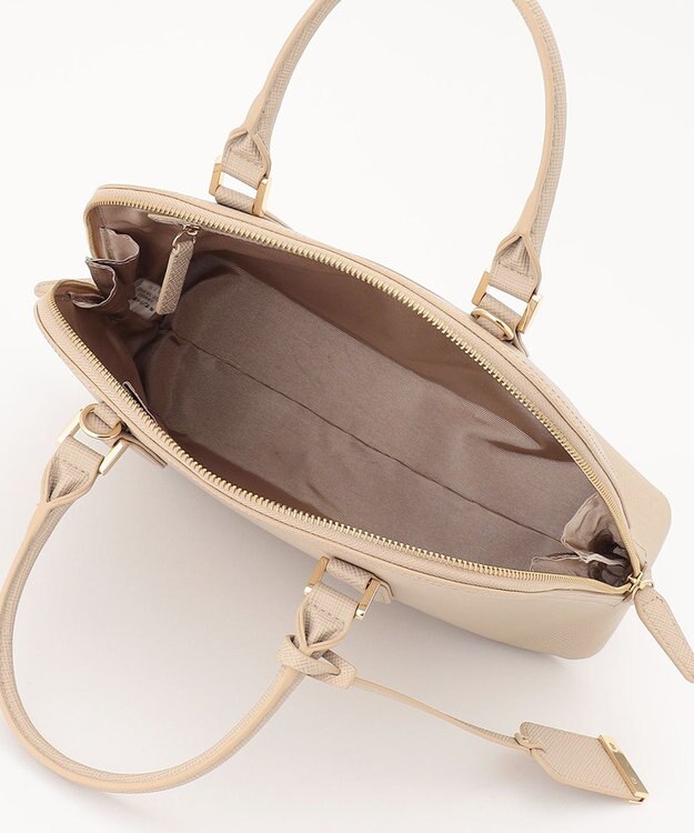 23区 サブバッグ付き2WAY トートバッグ ベージュ系