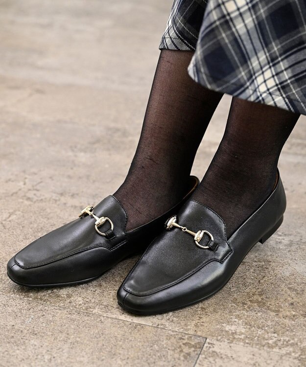 APOM ソフトビットローファー15 ブラック