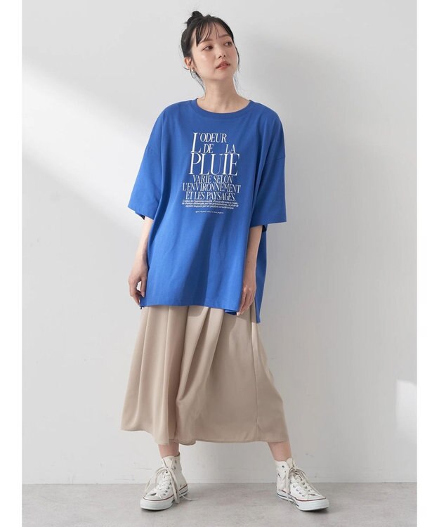 earth music&ecology 選べる丈スカーチョ Beige