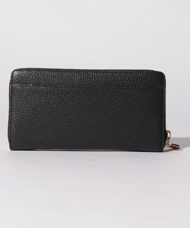 LANVIN en Bleu メラニー ラウンドファスナー長財布 ブラック