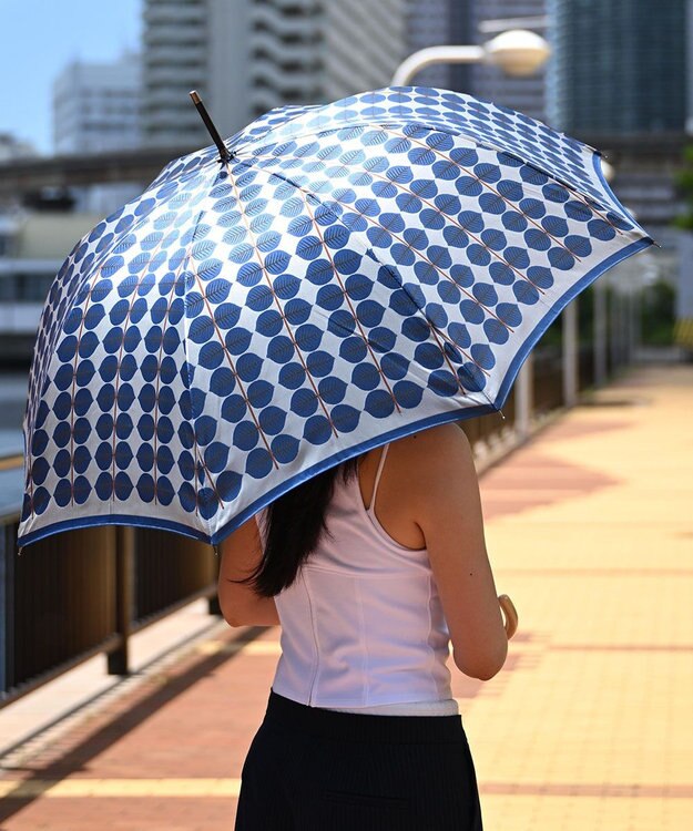 槇田商店 <新柄登場>Stig Lindberg BERSA ブルー 長傘