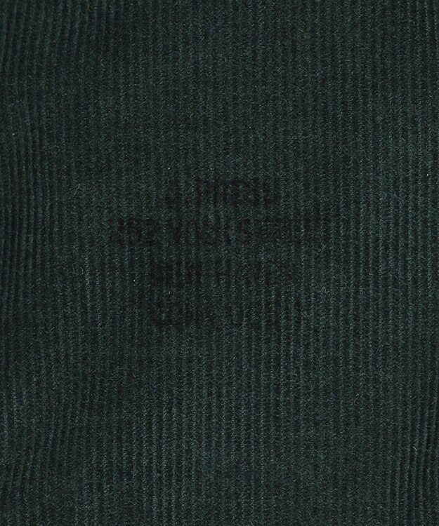 J.PRESS MEN バンドカラーリバーシブル シャツ ダークグリーン系